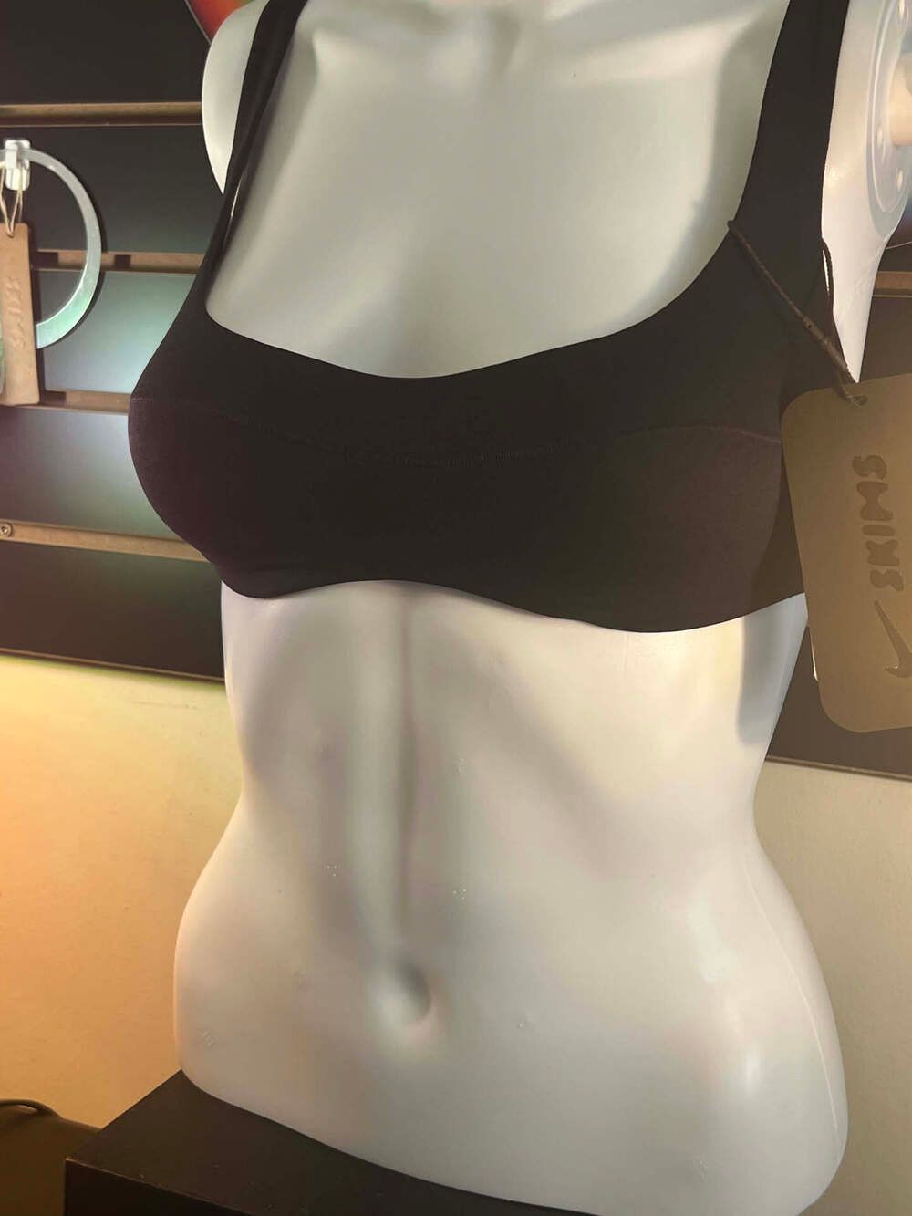 🖤 Nike x SKIMS Scoop Neck Training Sports Bra Black Small NWT ✨